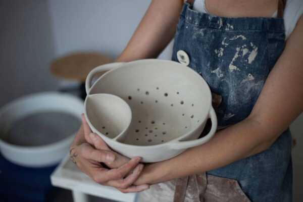 warsztaty ceramiczne durszlak potoczone