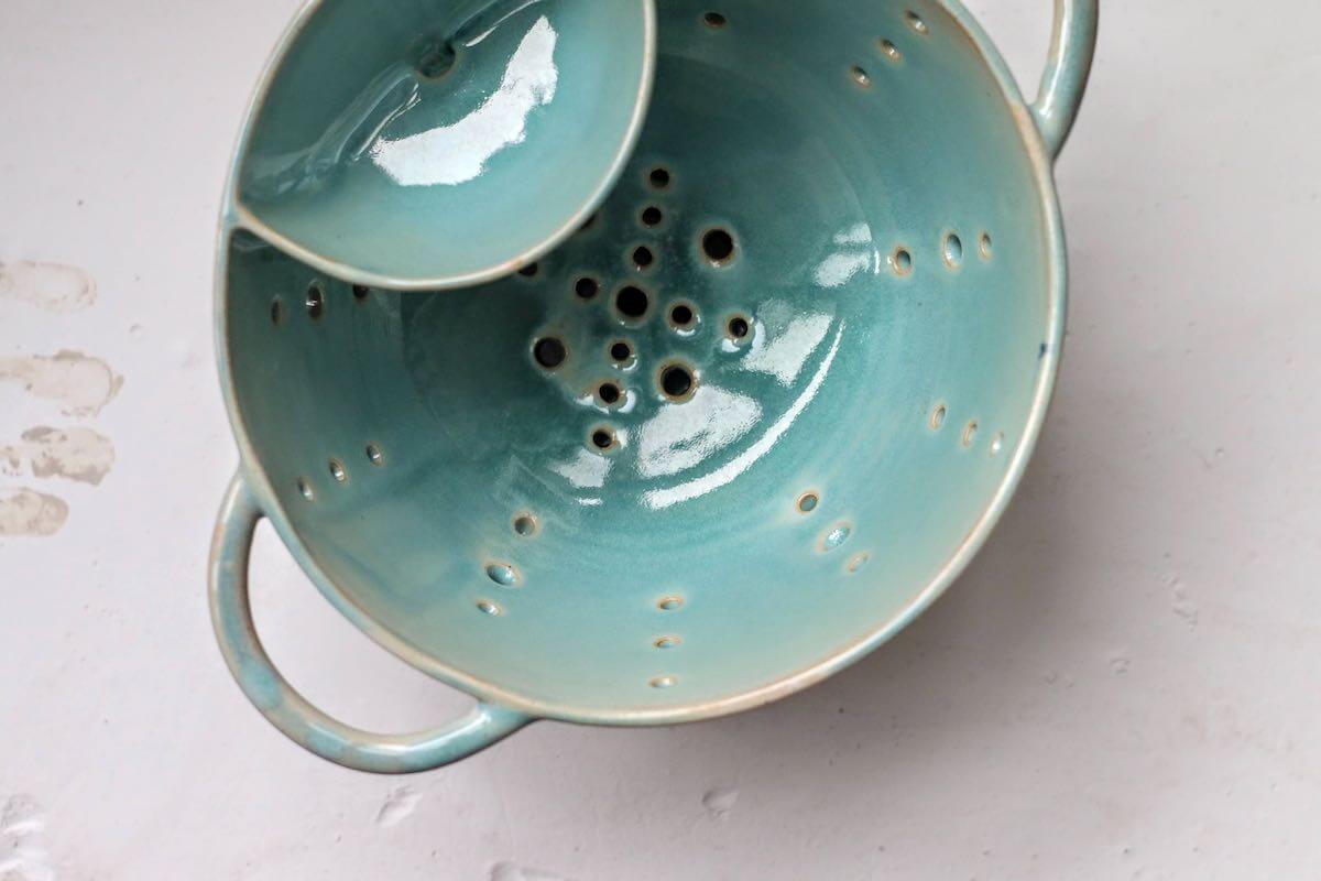 warsztaty ceramiczne durszlak potoczone