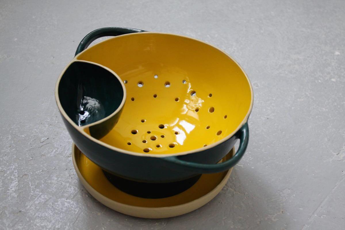 warsztaty ceramiczne durszlak potoczone