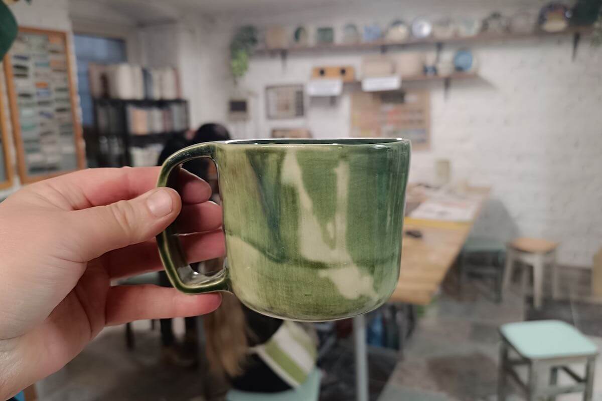 warsztaty ceramiczne kubek ceramiczna mati