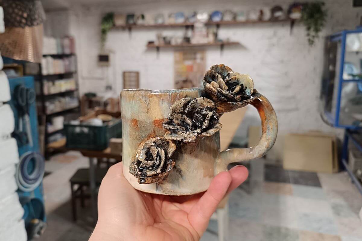 warsztaty ceramiczne kubek ceramiczna mati