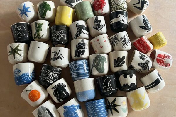 warsztaty ceramiczne sgraffito czarki gabi strama