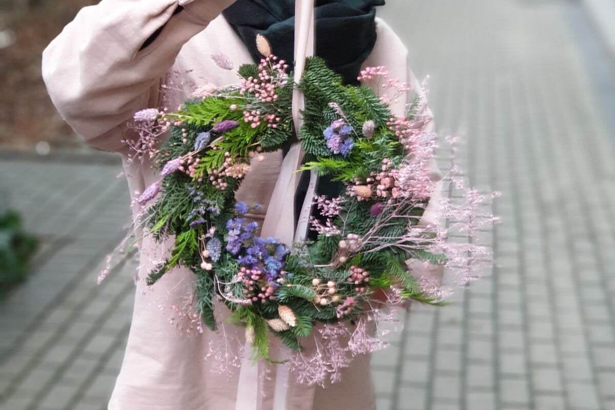 warsztaty florystyczne wianki ladnie ladnie