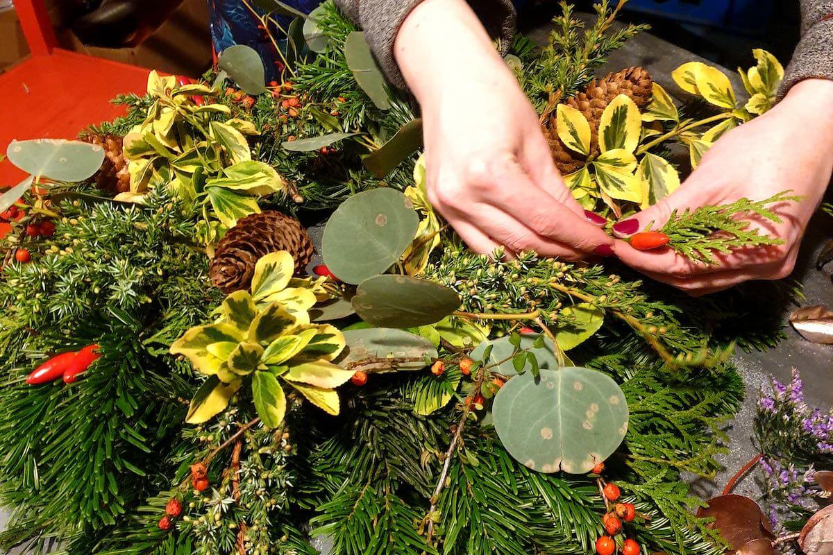warsztaty florystyczne wianki ladnie ladnie