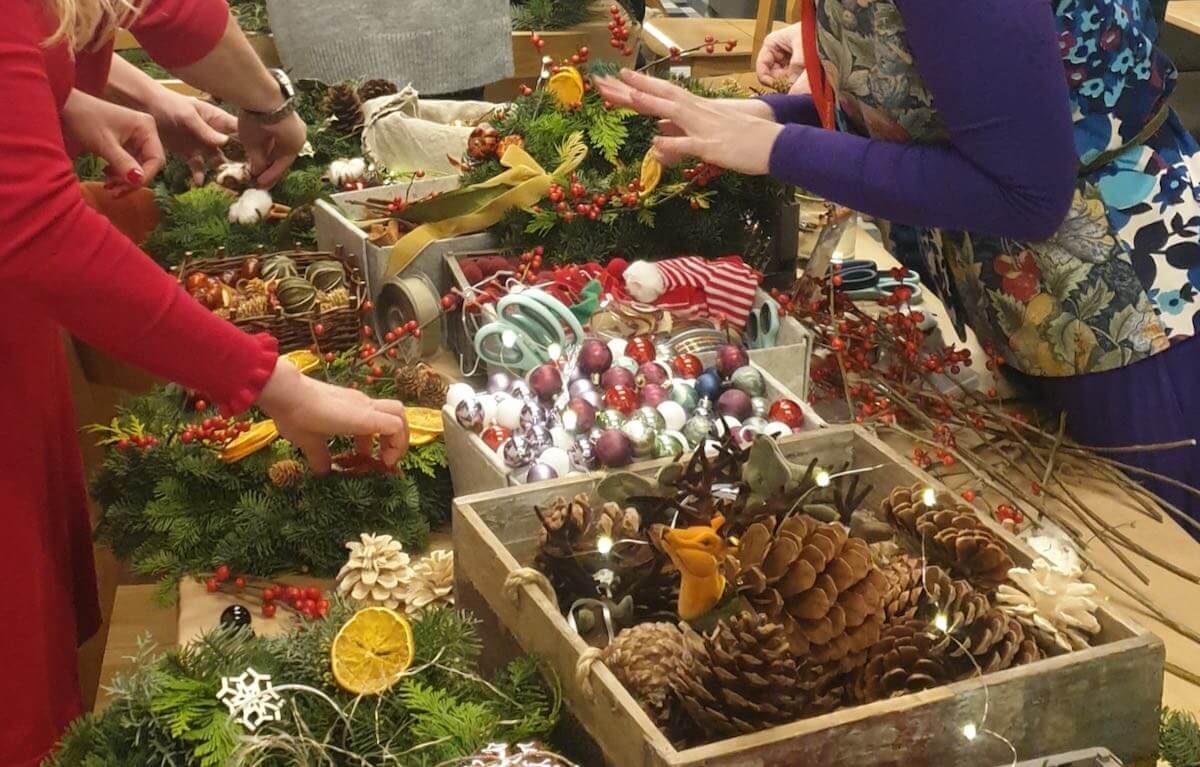 warsztaty florystyczne wianki ladnie ladnie
