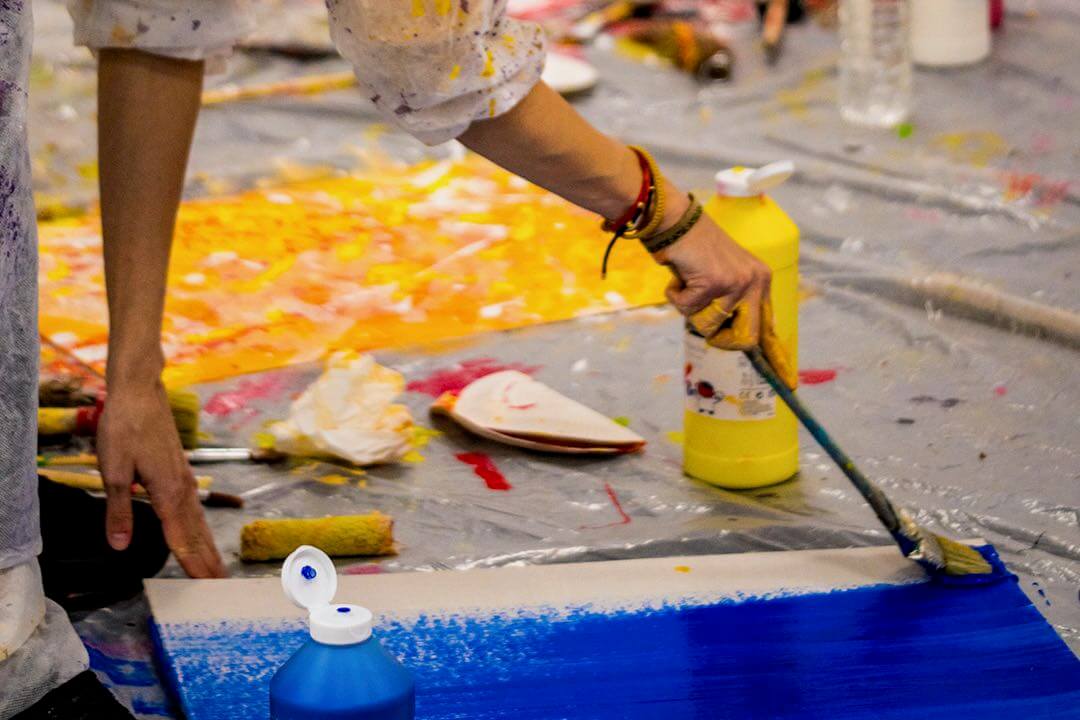 warsztaty malarskie abstrakcja pictura