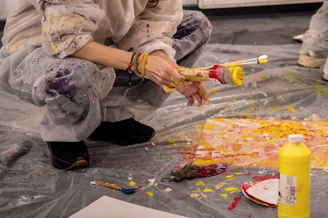 warsztaty malarskie abstrakcja pictura